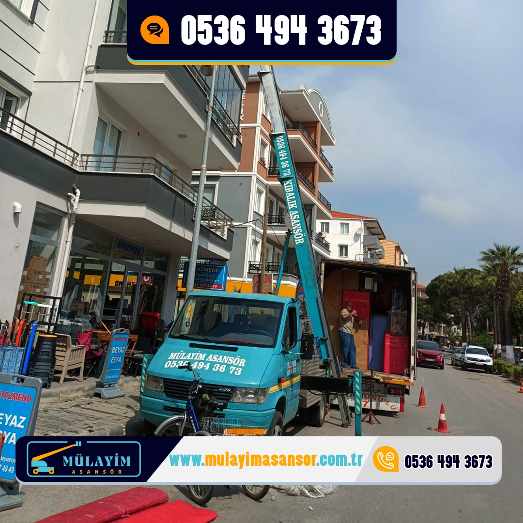 Altınoluk evden eve asansörlü taşımacılık